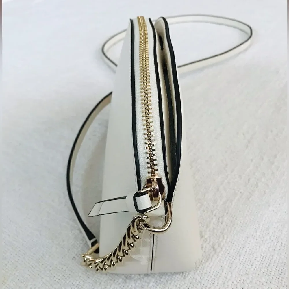 KATE SPADE NEW YORK | BRAND NEW |  Saffiano Leather Crossbody Bag in Bone.